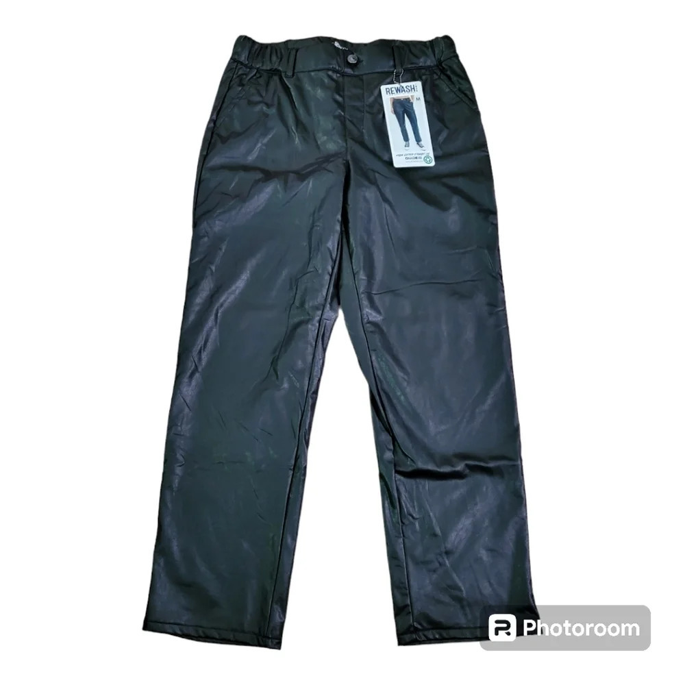 💕NWT Rewash faux leather‎ pants